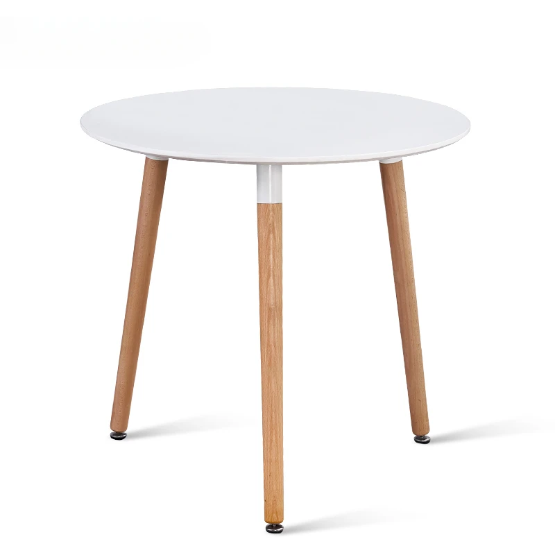 

Modern simple negotiation table and chair combination leisure reception round table home table restaurant dining table rectangle