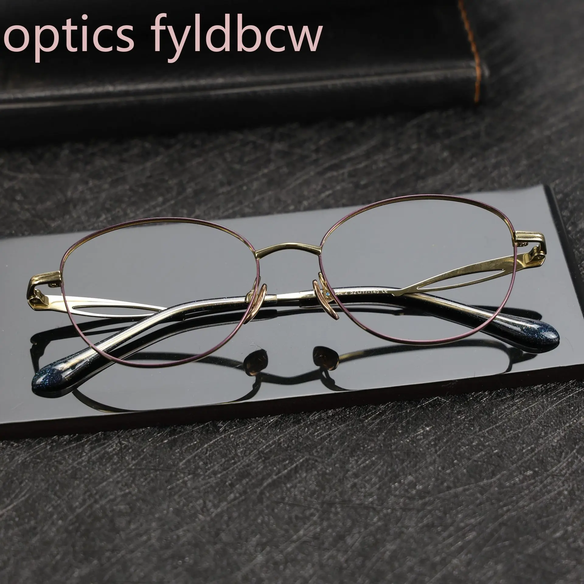 Eyeglasses Blue Light Blocking Frame Men 52-17-145 Titanium Outdoor Driving Small Lightweight Comfortable Durable Flexible