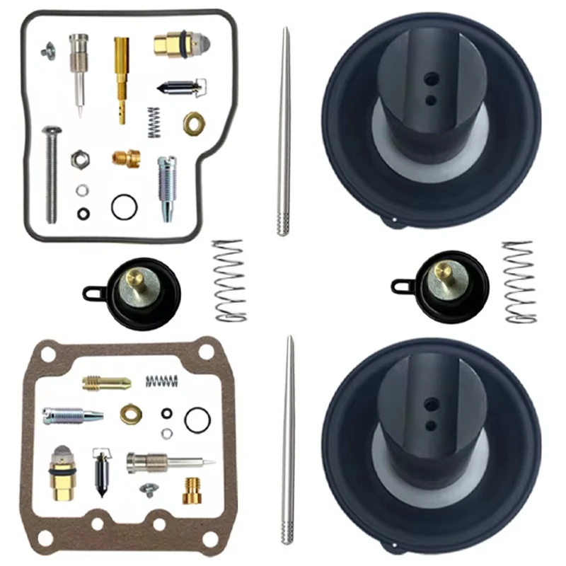 Peças de Carburador para Motocicleta Suzuki MARAUDER VZ800, Kit de Reparo de Válvula de Agulha e Junta do Carburador para VZ 800 1997-2004