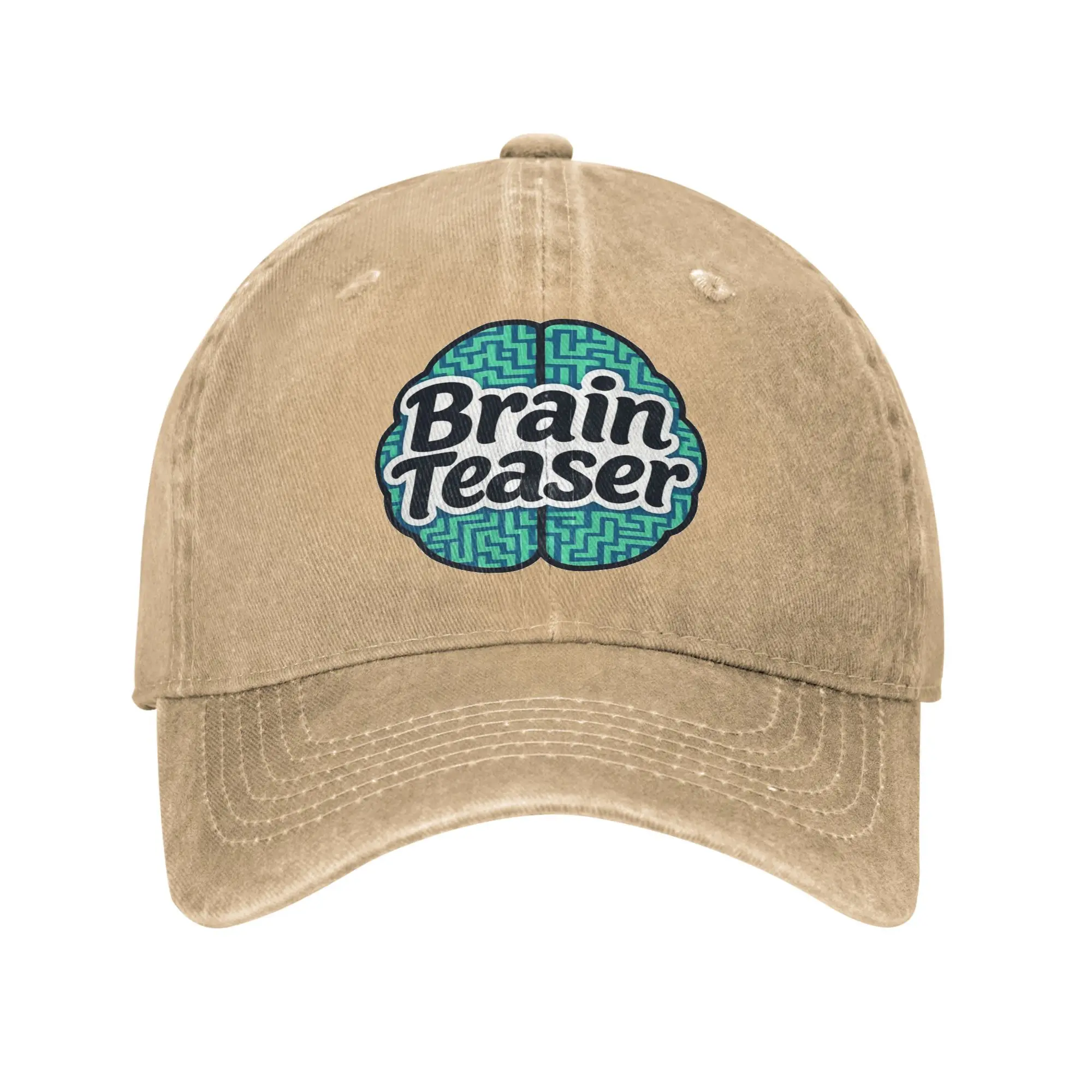 

Brain Teaser Casual Baseball Cap Summer Trucker Hat Wholesale Outdoor Sports Hip Hop Hats Men Women Fitted Retro Baseball Caps