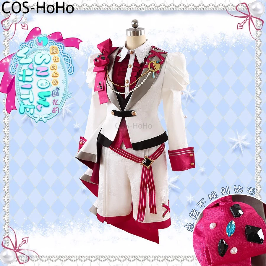 COS-HoHo فرقة نجوم Esupuri Hanamura Fuyume/Sagiri Esu/Natsu Kanna/Hojo Raika عيد الميلاد لعبة البدلة الموحدة تأثيري حلي