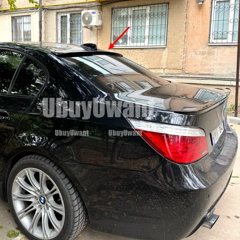 Für BMW E60 525i 528i 535i 550i Dachspoiler 2005-2010 Hochwertiges ABS-Material Unlackiert und Lackiert – Detail 1