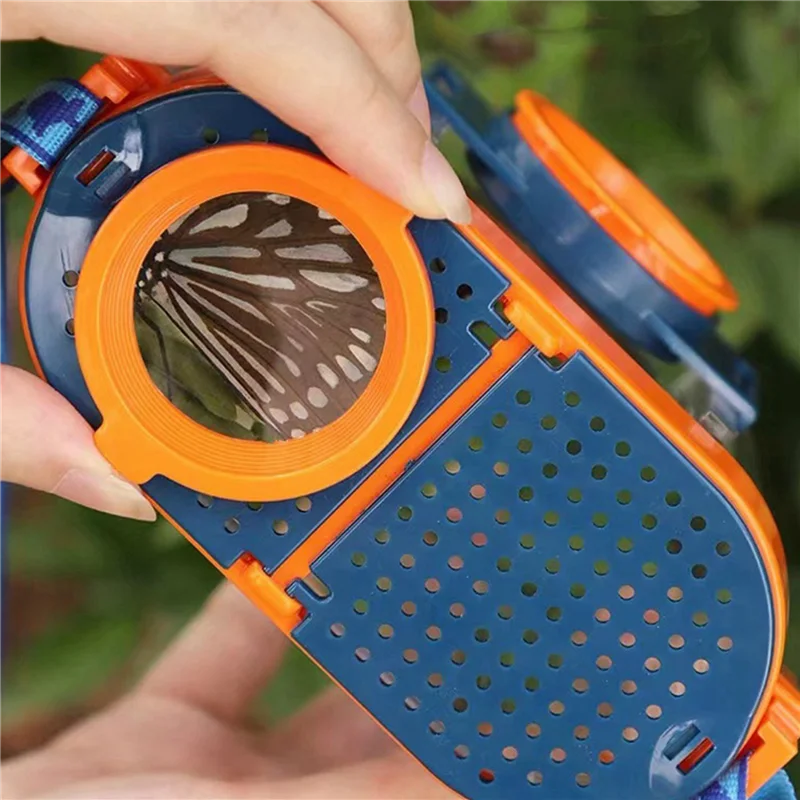 B78B-2X Bug Viewer Outdoor Insect Box Vergrootglas Waarnemer Kit Insect Catcher Kooi Kids Science Natuur Exploratie Gereedschap
