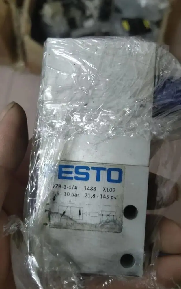 1pc USED FESTO VZB-3-1/4 3488 delay valve TESTED #V9OC CH