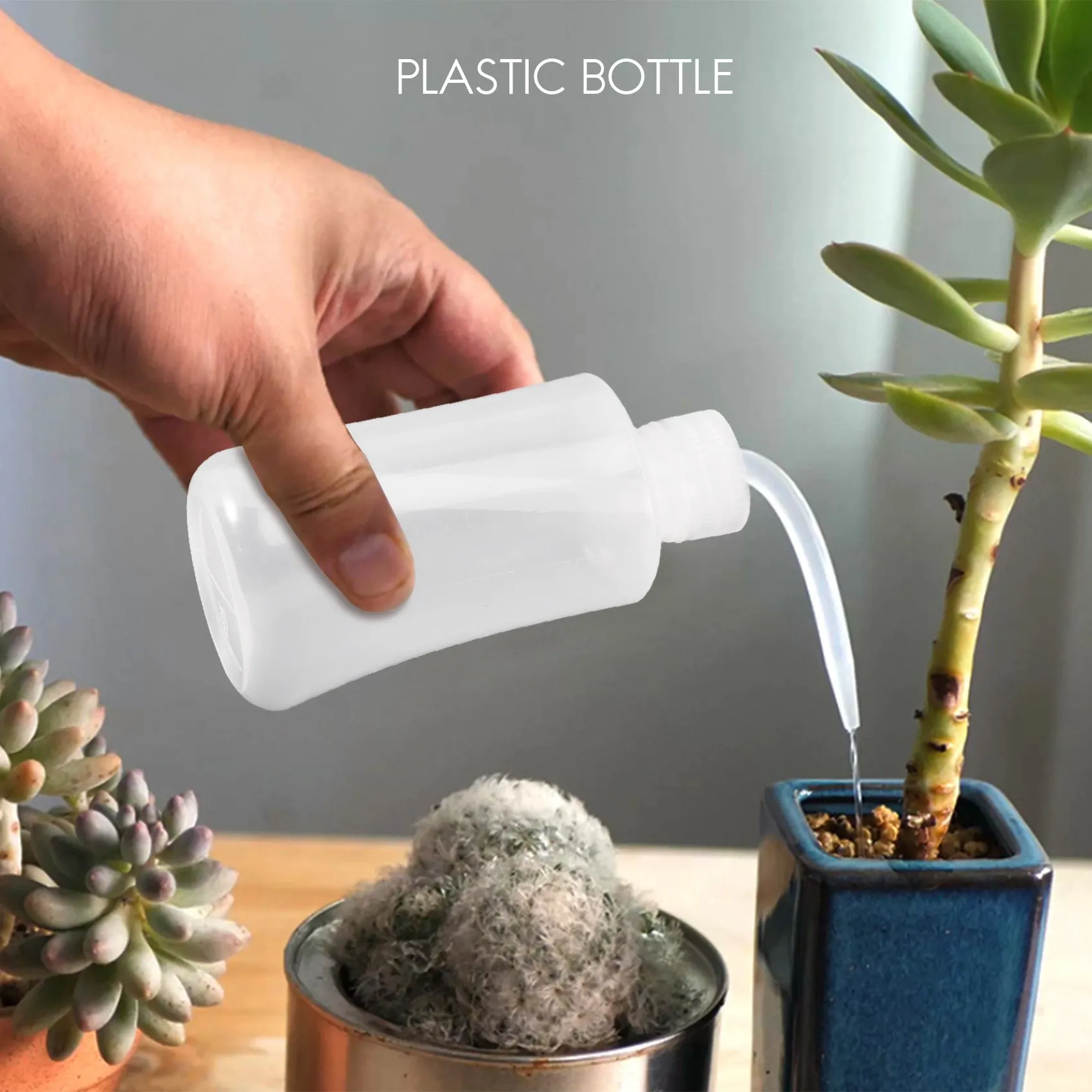 A24P 250mL 8OZ Capacidade Tatuagem Lavagem Transparente Branco Plástico Verde Sabão Squeeze Garrafa