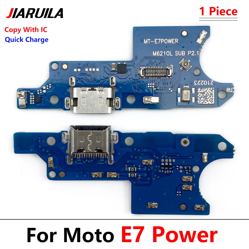 Imagem -03 - Usb Conector do Porto de Carregamento Placa do Microfone Cabo Flexível para Moto E20 E30 E40 E32 e4 e5 Jogar ir e6 Mais e7 E6s 30 Pcs