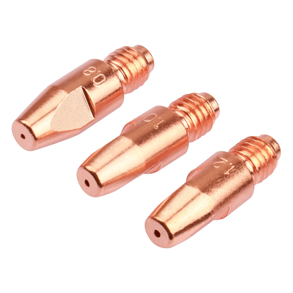 36KD MIG Welding Torch Tips Consumables M8*30mm 0.8/1.0/1.2/1.4 mm Holder Torch Gun Nozzle MIG MAG Co2 Gas Soldering Accessories