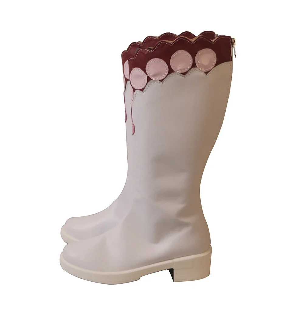 Botas de cosplay The Rising of the Shield Hero Queen Fitoria – sapatos de fantasia de anime de couro personalizados para adultos/crianças