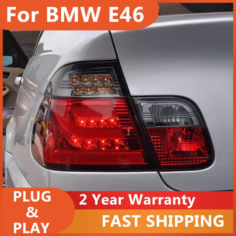 Auto-Accessoires Voor Bmw E46 Achterlichten 2001-2005 E46 Achterlicht 320i 318i 313i 325i Drl Mistrem Richtingaanwijzer Achteruitrijden