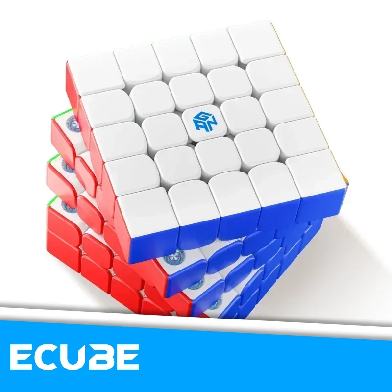 [Ecube]-マジックキューブUVコーティング,つや消しパズル,スピードキューバーへのギフト,5x5x5,gan562m