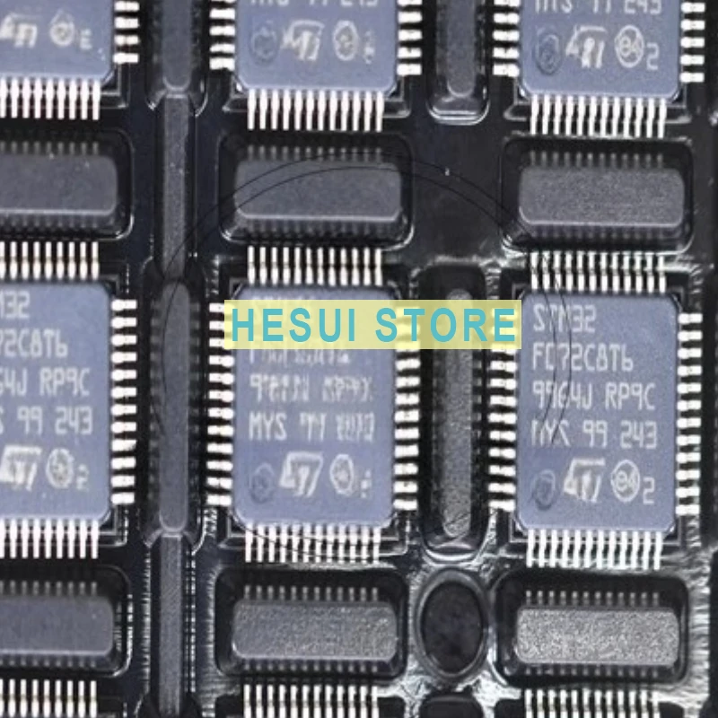 

10 шт. STM32F072C8T6 новый оригинальный STM32F072 32-битный микроконтроллер QFP48