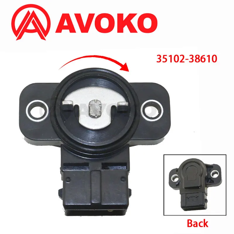 35102-38610 TPS Throttle Position Sensor For HYUNDAI Sonata Santa Fe Trajet Tiburon / Kia Optima Magentis 2.0 2.4 2.7 3510238610