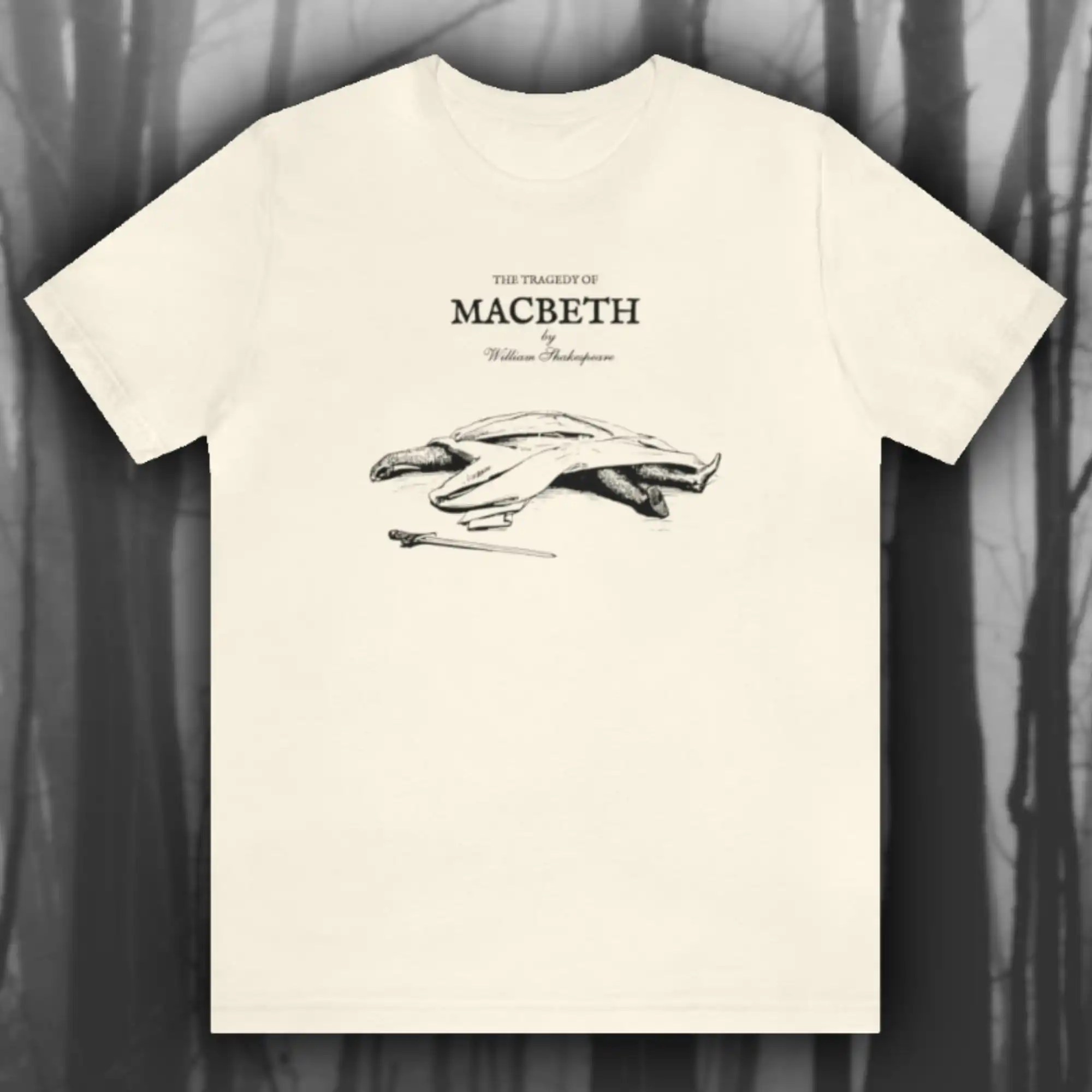 The Tragedy of Macbeth Shirt William Shakespeare T-shirt