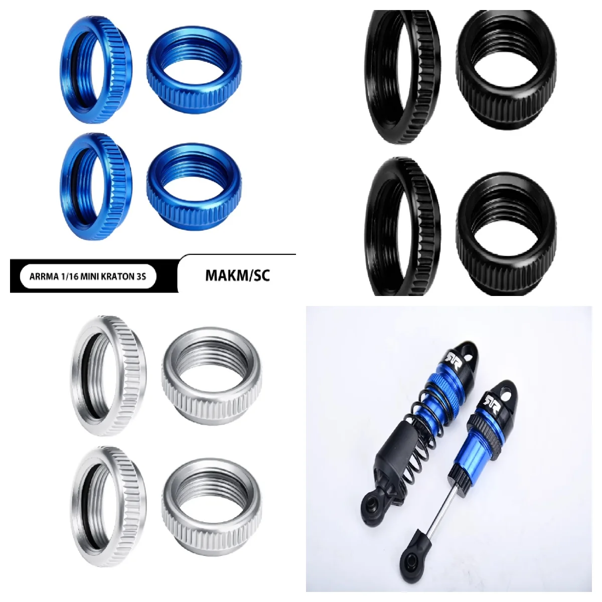 

ARRMA 1/16 mini Katun 3s aluminum alloy shock absorber ring