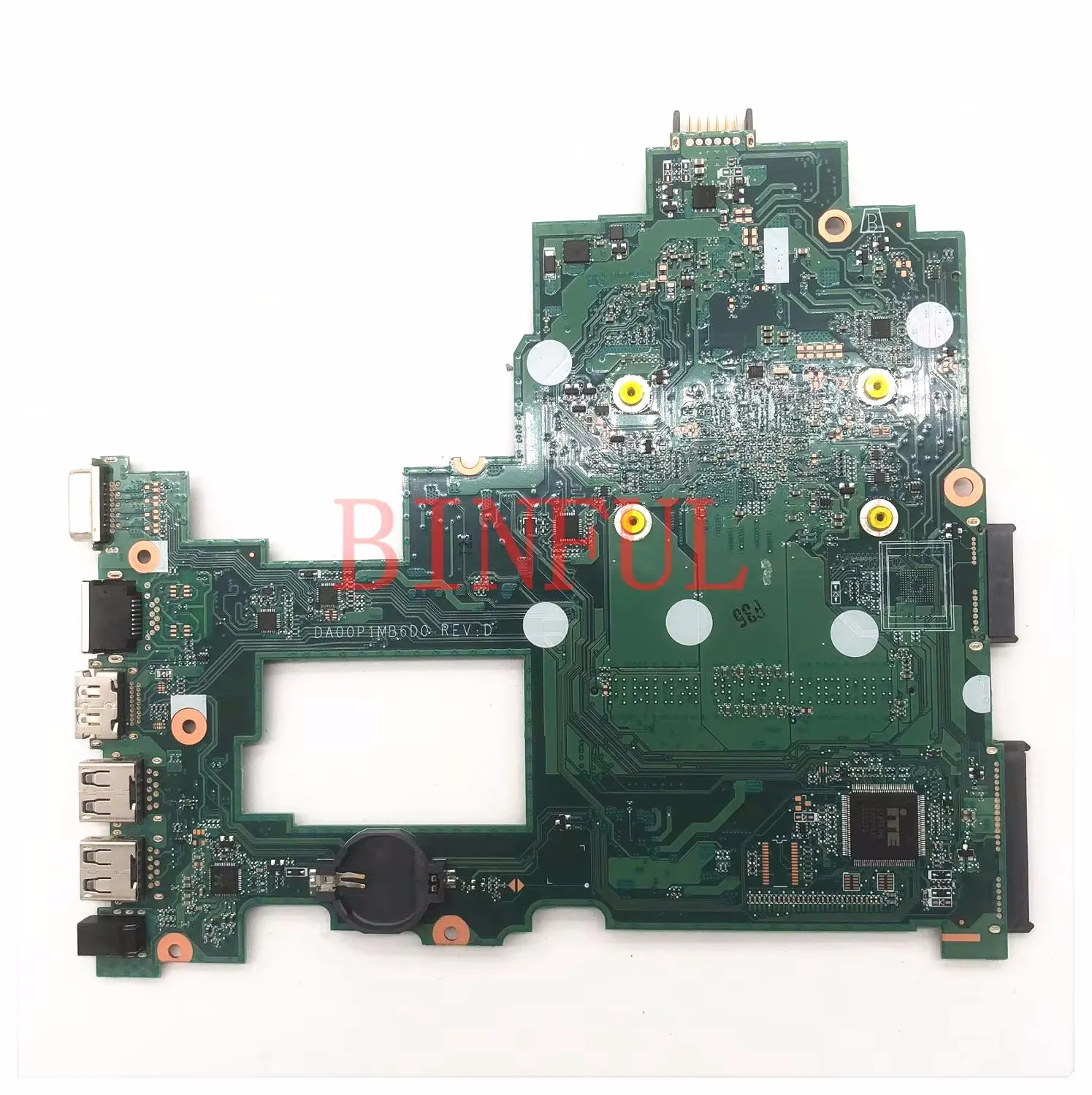 Imagem -02 - Placa-mãe Portátil para hp 100 Totalmente Testado ok 925424601 925424501 925424001 Da00p1mb6d0 com Cpu Sr2kl N3710