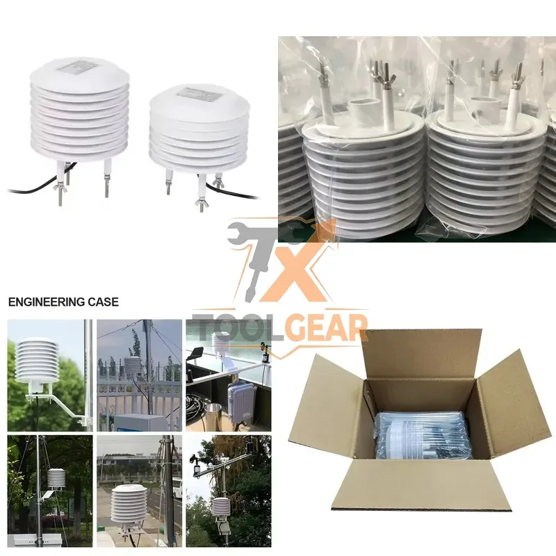 2026hotsale* High Precision Agriculture Weather Station Rs485 Output Radiation Atmospheric Oem air Humidity and