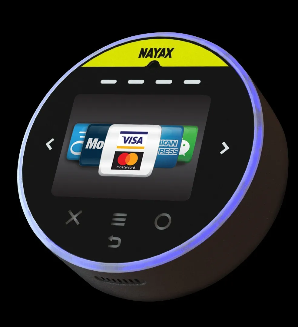 

Top Fashion Nayax POS Machine Visa Non-cash Transaction And VPOS TOUCH Vending Machine Card Swiping System