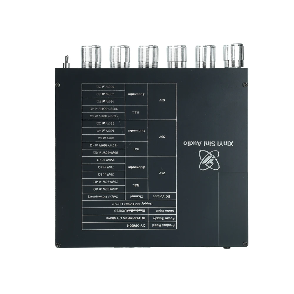 XY-DP600H 300W*2+600W Bluetooth Digital-Audio-Verstärkerplatine mit TPA3255-Chip für Heim-DIY-Lautsprecher – Detail 23