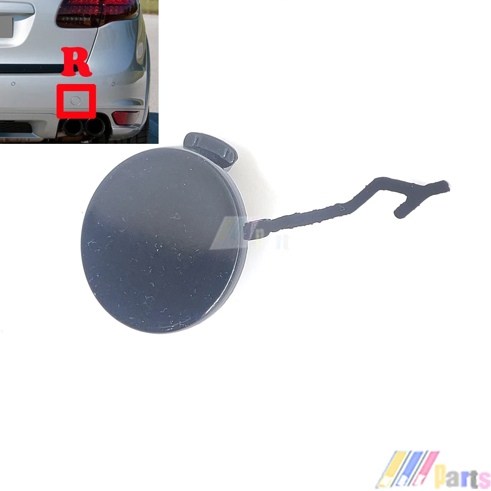 For 11-14 L&R Porsche Cayenne 92A 958 GTS S Turbo Base Sport REAR TOW EYE COVER CAP