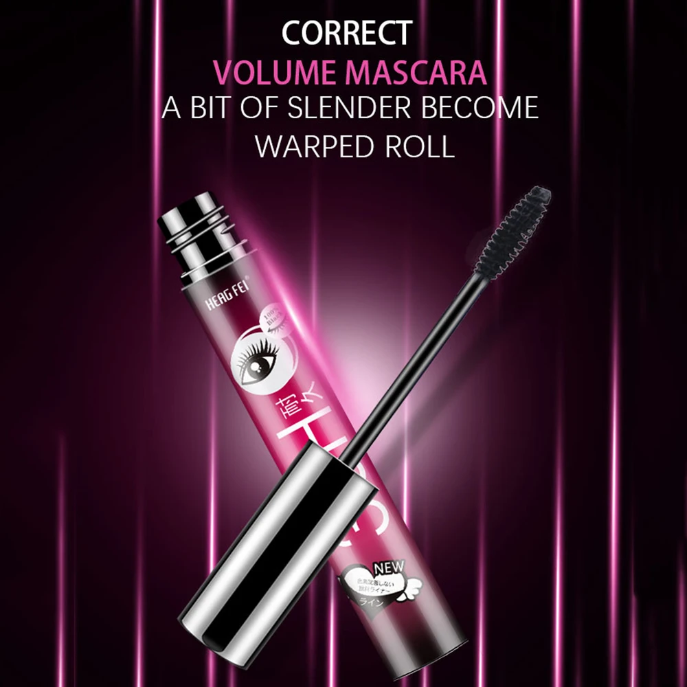 Langdurige Smudge-Proof Mascara Wimpers Extensie Waterdichte Wimpers Make-Up Volume Snel Krullen Dik Oog Cosmetisch