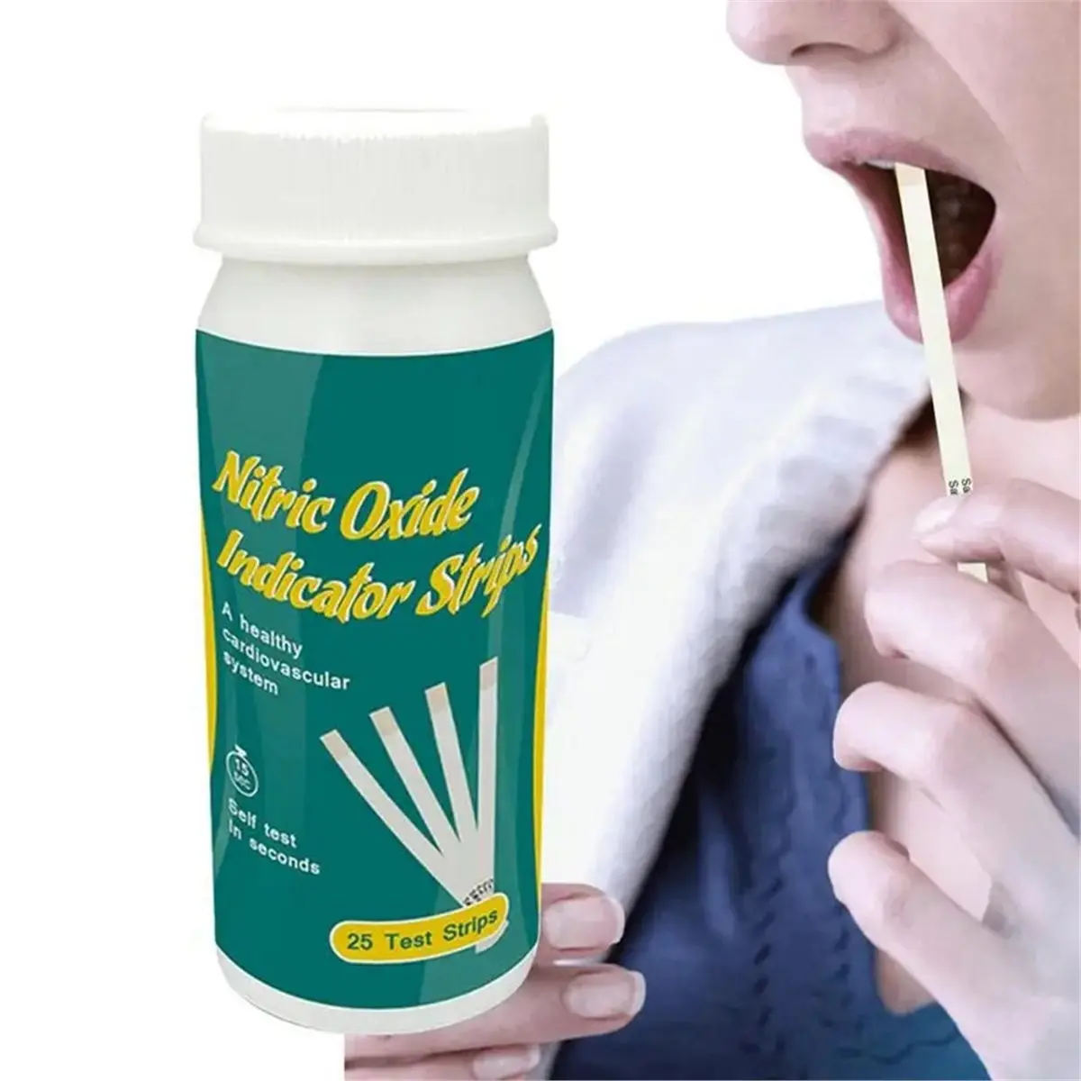 BHBL Nitric Oxide Indicator Test Strips Nitric Oxide Indicator Test Salivary Nitrites Levels Fast Results Nitric Oxide