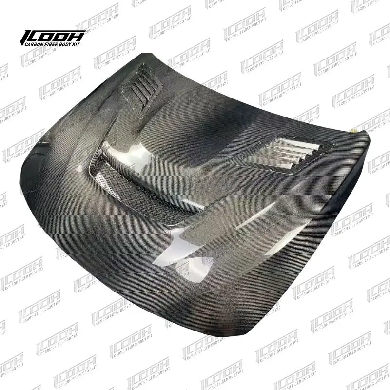 

ICOOH Racing V Style Carbon Fiber Fibre Body Kit Front Engine Hood Bonnet for BMW M3 M4 F80 F82