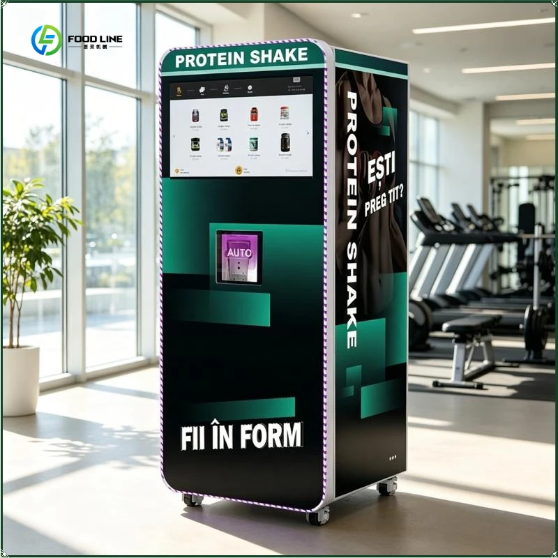 Latest Protein Shake Vending Machine Self-Service Commercial Vending Machine with Touch Screen FL Customized