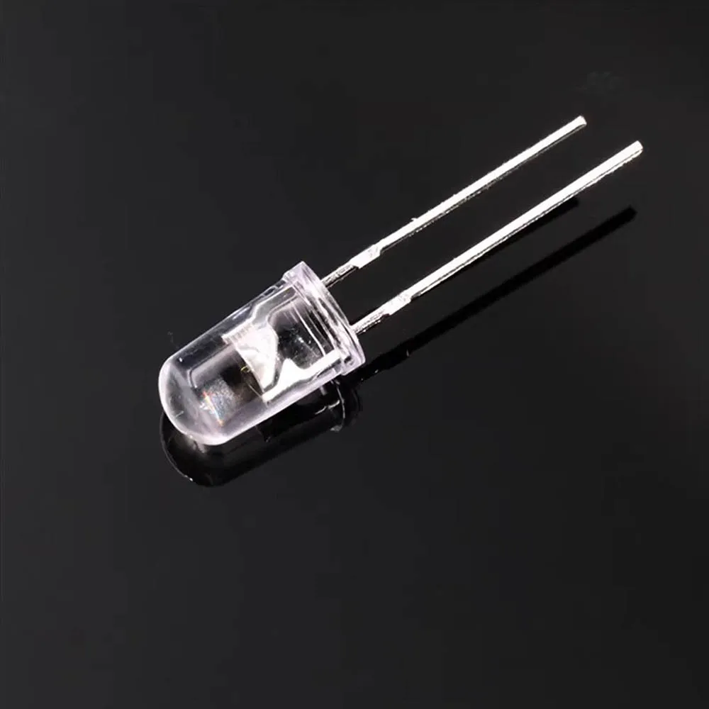 100pcs (10 colors x 10pcs) 3mm LED Diode Kit 3 mm 3V Set Light Emitting Warm White Green Red Blue Yellow Orange Purple UV Pink