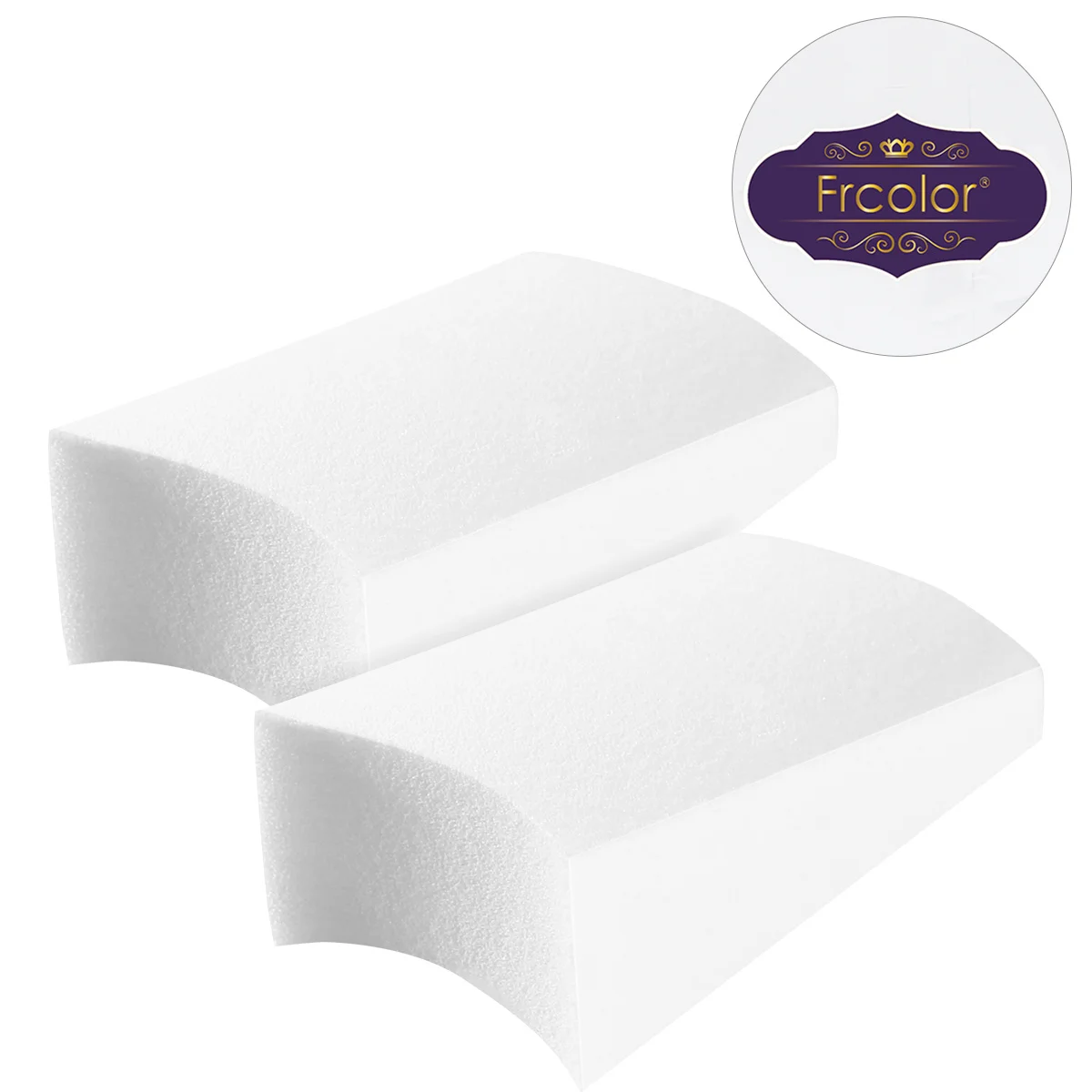 24 قطعة من مسحوق المثلث ذو الملمس الكثيف الناعم مثالي لكريم الأساس وأحمر الخدود بدون خياطة سريع الجفاف لبودرة الوجه