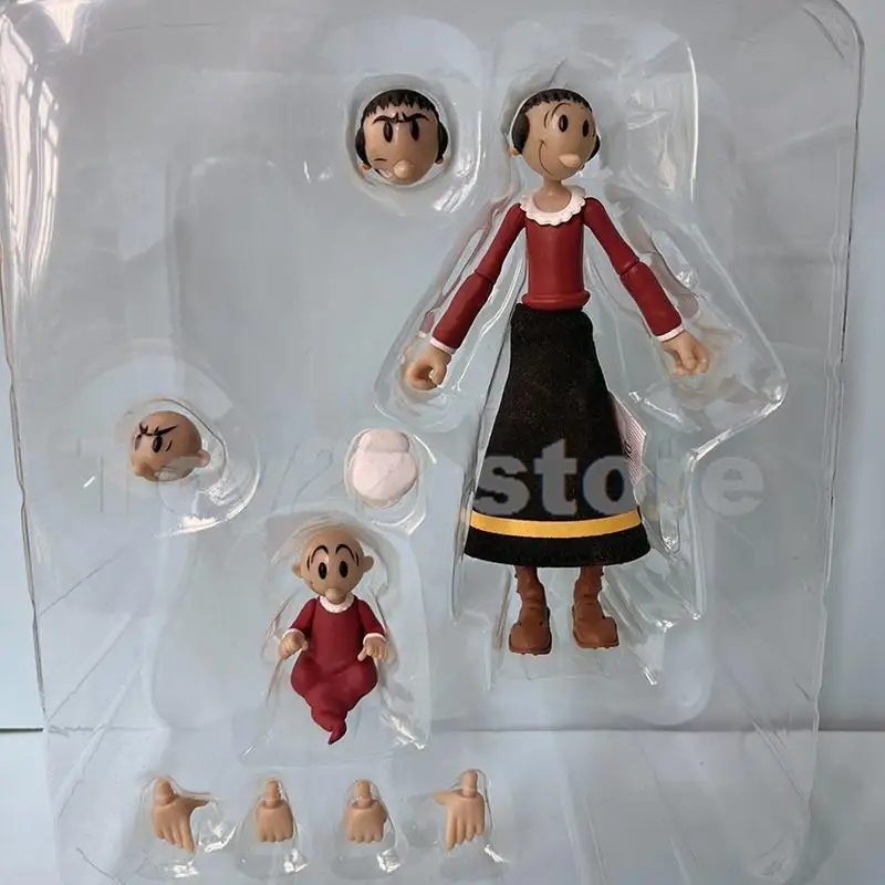 Popeye Classics Figure Olive Castor Oyl Youtooz Poopdeck Pappy Popeye Bluto Action Figure Toy Anime Model Doll Gifts