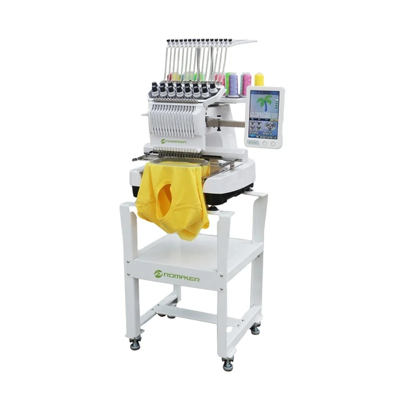 Best high quality automatic single head easy operate computer embroidery machine brother