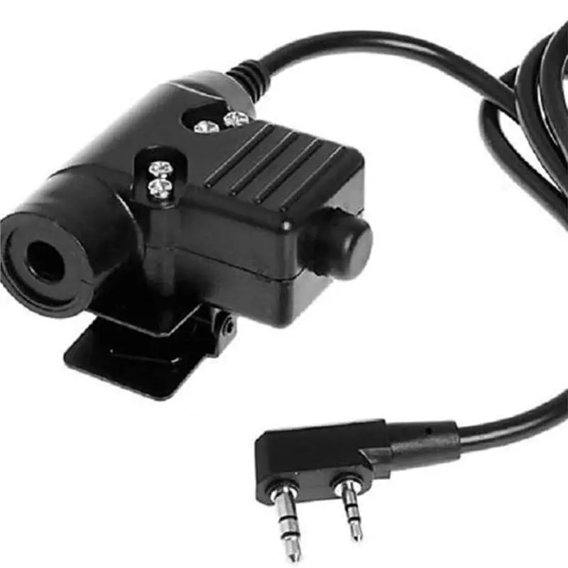 ABZZ-Walkie Talkie Earpiece Headset For UV-5R 888S KD-C1 Radio Headset