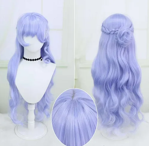 Robin Cosplay Wig Game Honkai Star Rail Robin Cosplay Wig Gradient Blue Long Hair Cosplay Heat Resistant Synthetic Wigs