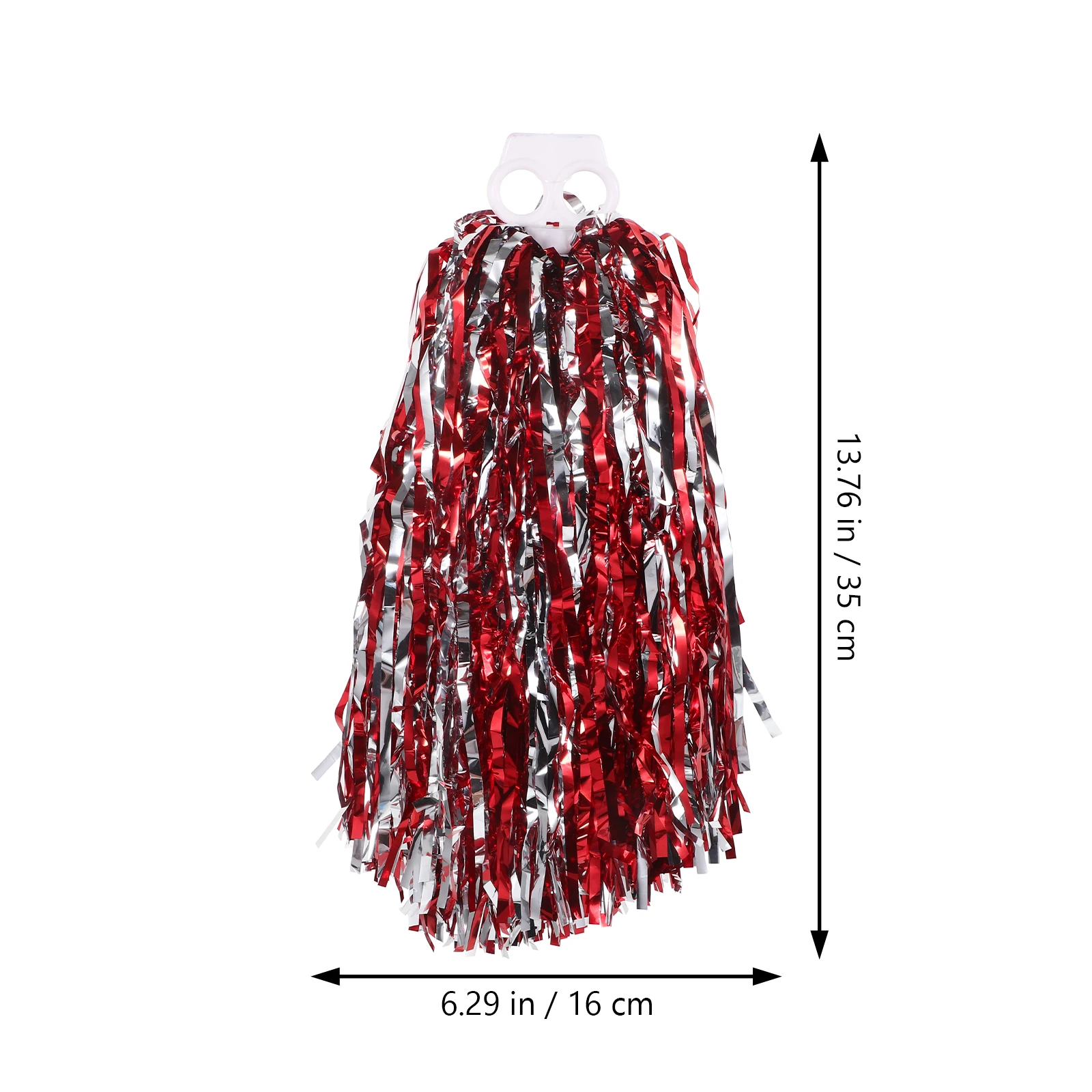 

4pcs Cheerleader Hand Flowers Bright Colors Reusable Pom Poms Dance Performance Sports Meeting Competition Holiday Celebration