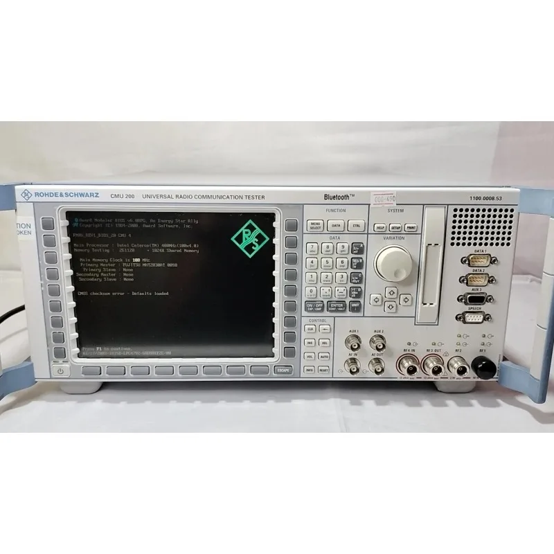 Rohde & Schwarz CMU 200 1100.0008.53 Universal Radio Communication Tester 100105#MOQU