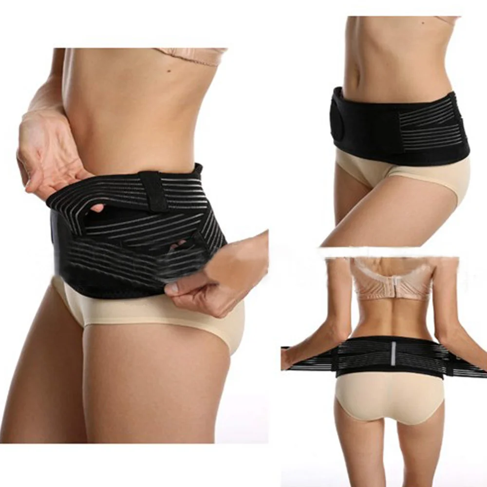 

Pelvic Posture Correction with Sacroiliac Support Hip Brace Compression Waist Postpartum Recovery Analgesic Pelvic Orthotics