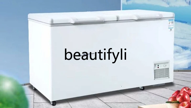

l Horizontal Large Capacity Freezer for Seafood, Single Temperature Freezer for Tea and Fruit Preservation, Quick Freezing
