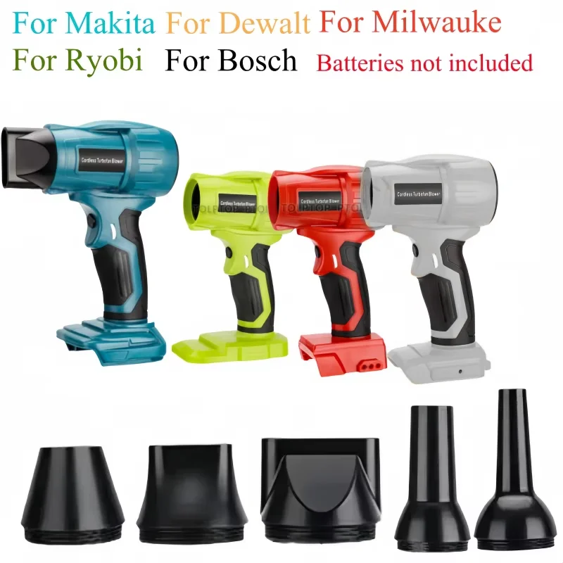 

Multi-function Cordless Jet Fan for Makita/ for Dewalt/for Milwaukee/ for Bosch/ for Ryobi 18/20V Battery for Cleaning Keys