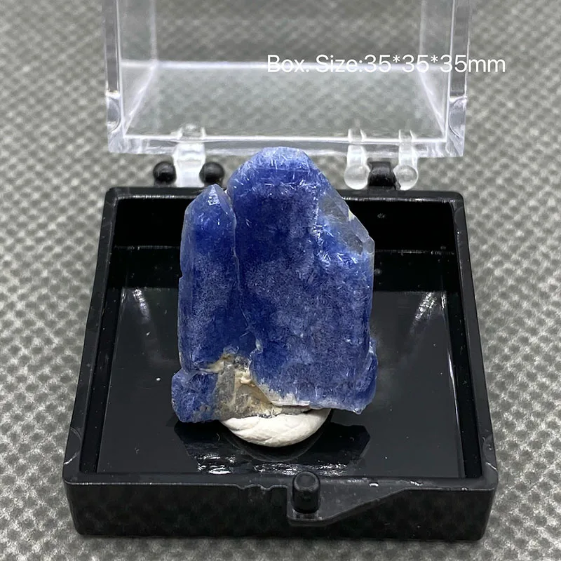 

100% Natural Brazilian dumortierite Crystal Healing Crystal (can be used as a pendant)can be used as a pendant) box size:2.7mm