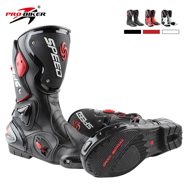 

Motorcycle Long Boots Motocross Off-Road Rally Professional Racing Boots Motorbike Rider Biker Shoes Protection Equipment B1001