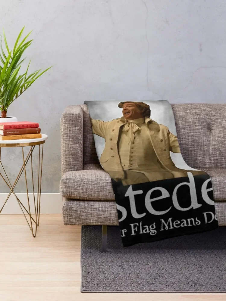 Team Stede (Blackbeard OFMD) Throw Blanket Quilt Flannel Blankets