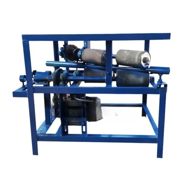 Industrial Wood Round Rod Sharpening Machine – Heavy-Duty Sander for Polishing Broom Handles and Chair Spindles