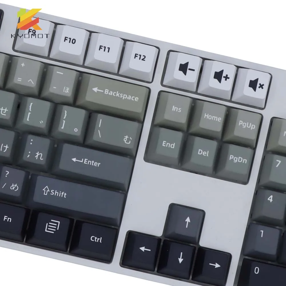 KYOMOT-teclas GMK para teclado mecánico, teclas con tema de cielo estrellado, PBT Dye Sub Cherry Profile, para MX Switch IKBC, DIY, 151