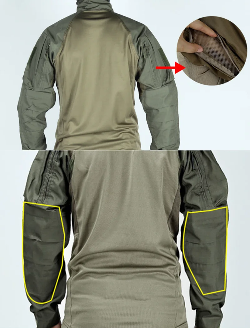 Gift Gloves and Hats UF PRO Pioneer Frog Suit Summer Quick Dry Training Top G3 Tactical Shirt CP Outdoor Camping Hunting Jacket view 5