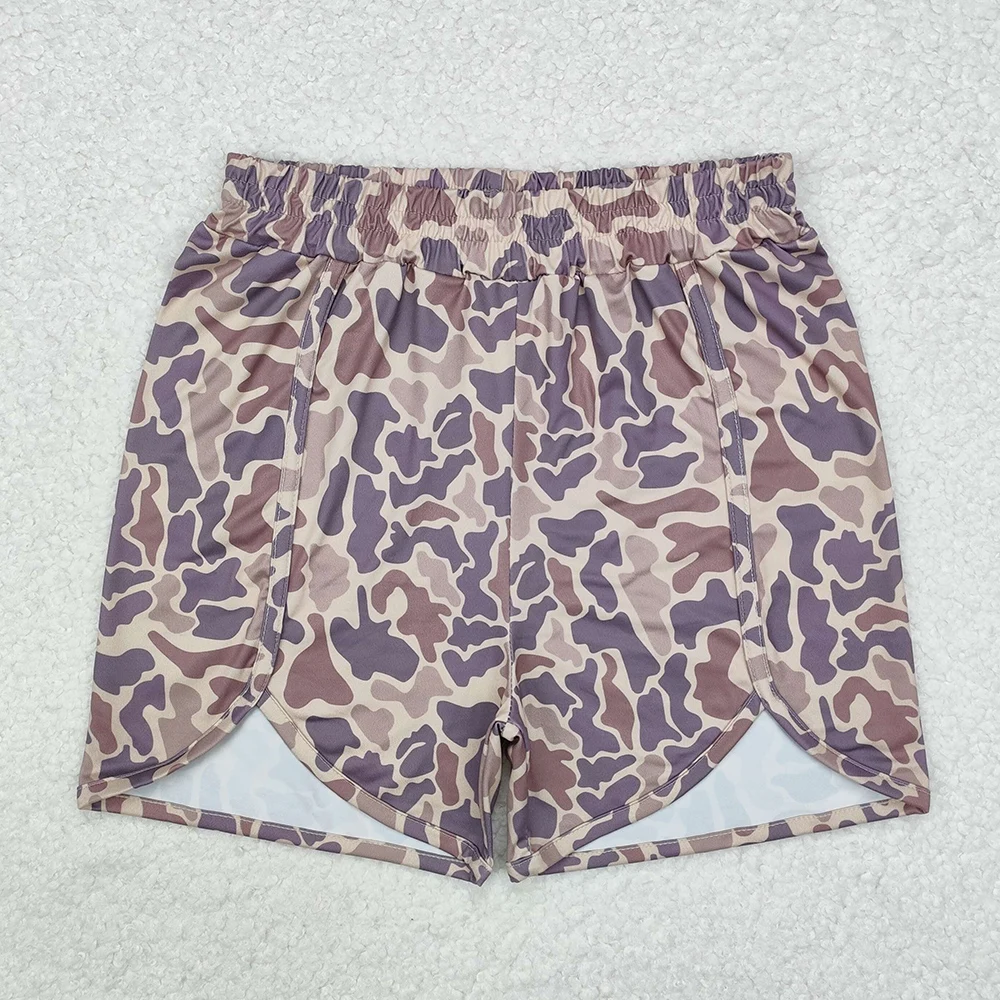 NEW Fashion Adult Women Shorts Boutique Camo Bottoms Wholesale Adult Clothing Women Shorts Bottoms Trousers Wholesale