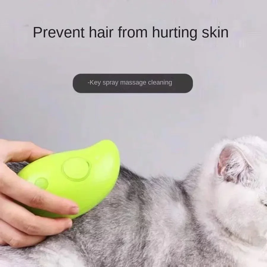 

Cat Dog Pet Spray Massage Comb One Button Spray Anti Flying Hair No Harm To Skin Massage Bath Pet Products Dog Supplies