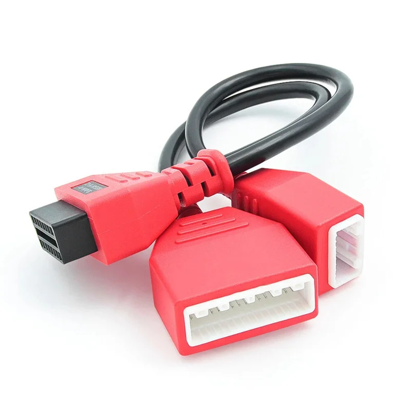 1pcs For Nissan/Renault/Dacia Gateway Adapter Nissan 16+32 Sylphy OBD2 16pin Cable Adding Key No Need Password Security Gateway