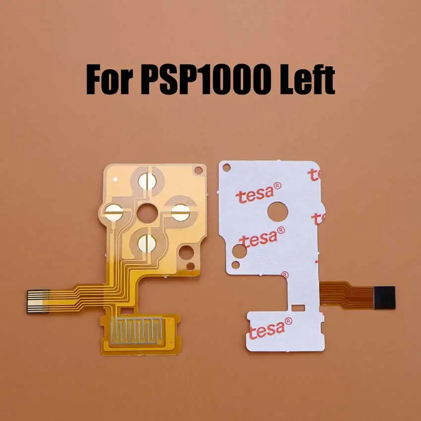 Left Right Button Flex Cable For PSP 1000 2000 3000 095 Controller Conductive Film Cross Power Ribbon Cable Replacement Parts