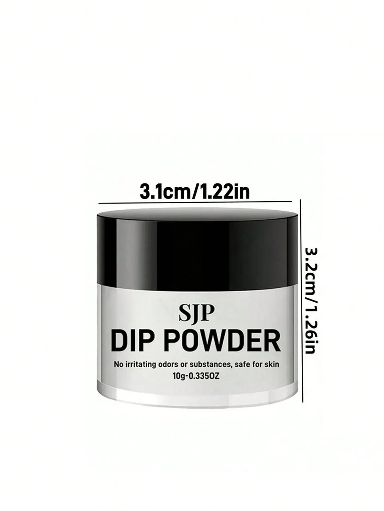 قطعة واحدة من سلسلة مسحوق الأكريليك الملون، مسحوق كريستال لفن الأظافر باللون الأحمر والأبيض والأرجواني اللامع، هدية عيد للنساء #5