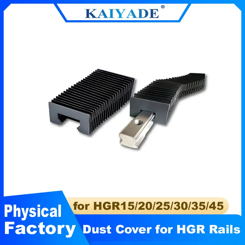 

Dust Cover for HGR Linear Guides 15/20/25/30 Rail Bellows Dustproof Protection for HGR15 HGR20 HGR25 HGR30 CNC Set New